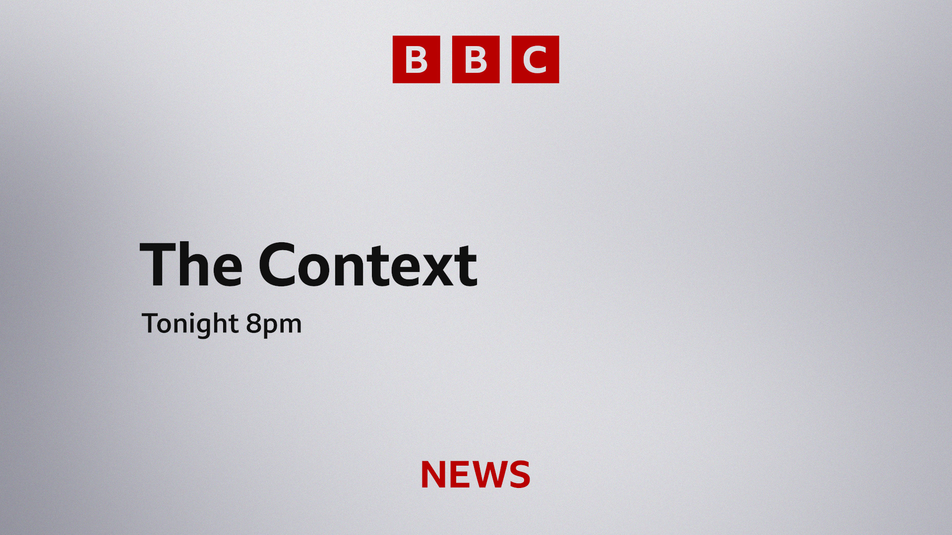 BBC News Rebrand